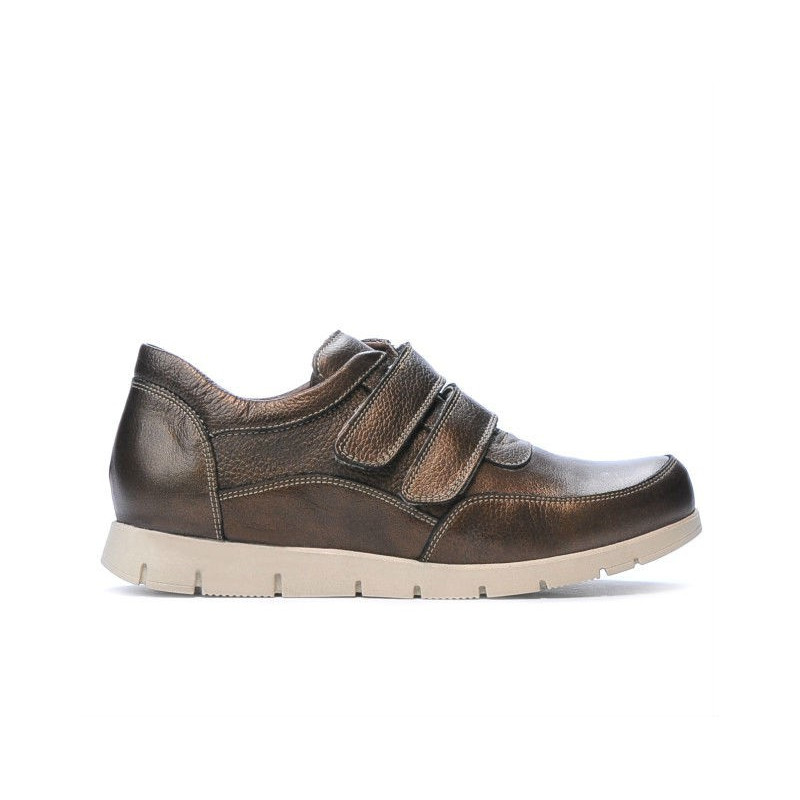Zapatillas deportivas mujer 681 bronce