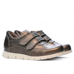 Zapatillas deportivas mujer 681 bronce