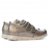 Zapatillas deportivas mujer 681 dorado 