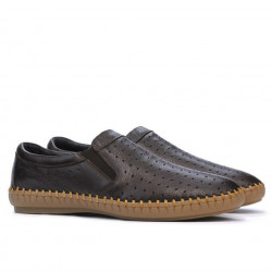 Mocasines hombre 820 café