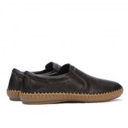 Mocasines hombre 820 café