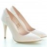 Zapatos elegantes de mujer 1230 charol rosa claro