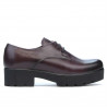 Zapatos casuales mujer 660 en burdeos