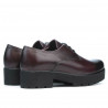 Zapatos casuales mujer 660 en burdeos