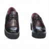Zapatos casuales mujer 660 en burdeos