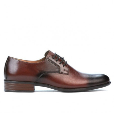 Zapatos elegantes para hombre 837 a marrón oscuro