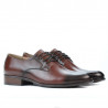 Zapatos elegantes para hombre 837 a marrón oscuro