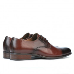 Zapatos elegantes para hombre 837 a marrón oscuro