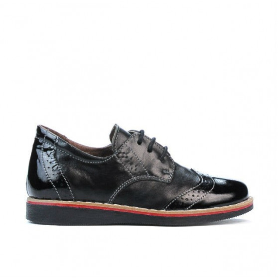 Zapatos para niños pequeños 60c charol negro combinado01