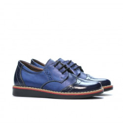 Zapatos para niños pequeños 60c charol índigo combinado01