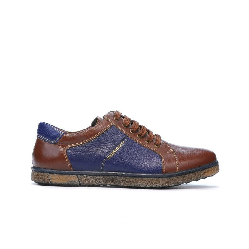 Zapatillas deportivas para hombre 849 marrón+índigo