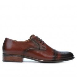 Zapatos elegantes para hombre 838 en marrón oscuro