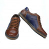 Zapatillas deportivas para hombre 849 marrón+índigo