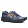Zapatillas deportivas para hombre 827 índigo+marrón