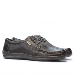 Mocasines hombre 818-1 café