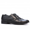 Zapatos elegantes para hombres 797-1 negro