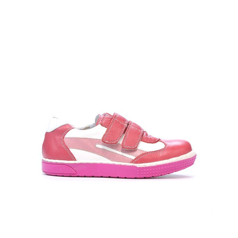 Zapatos para niños pequeños 16-2c rosa+blanco