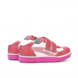Zapatos para niños pequeños 16-2c rosa+blanco
