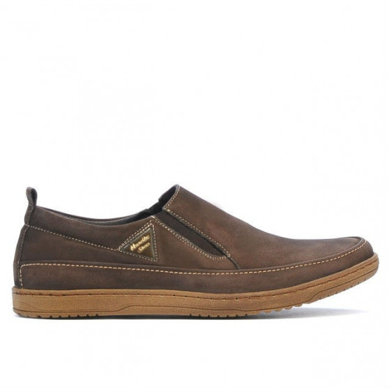 Zapatos casuales para hombres 745 bufo café
