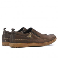 Zapatos casuales para hombres 745 bufo café
