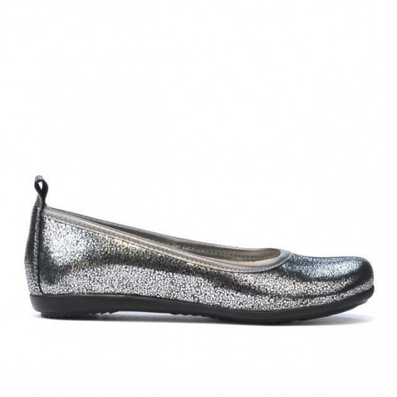 Zapatos para niños 100 plateado nacarado