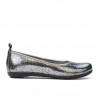 Zapatos para niños 100 plateado nacarado