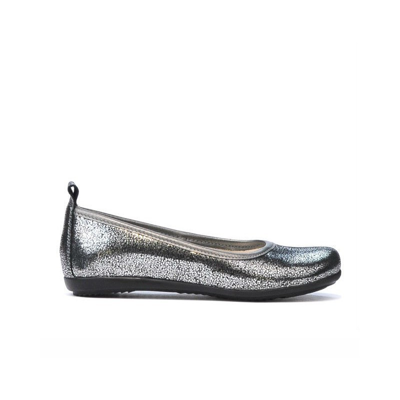 Zapatos para niños 100 plateado nacarado