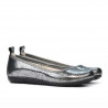 Zapatos para niños 100 plateado nacarado