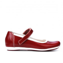 Zapatos para niños 151 charol burdeos
