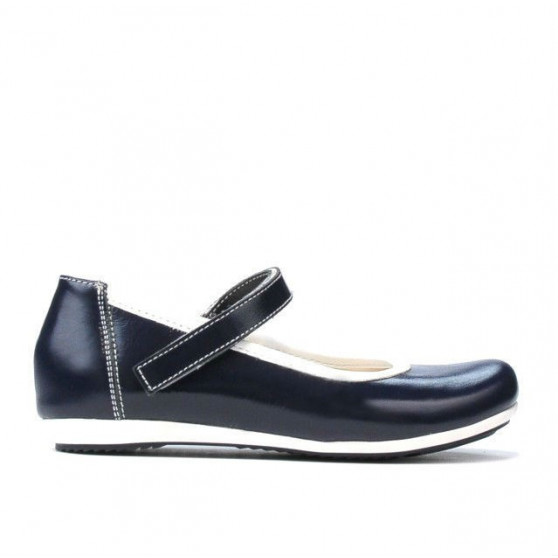 Zapatos infantiles 151 charol índigo
