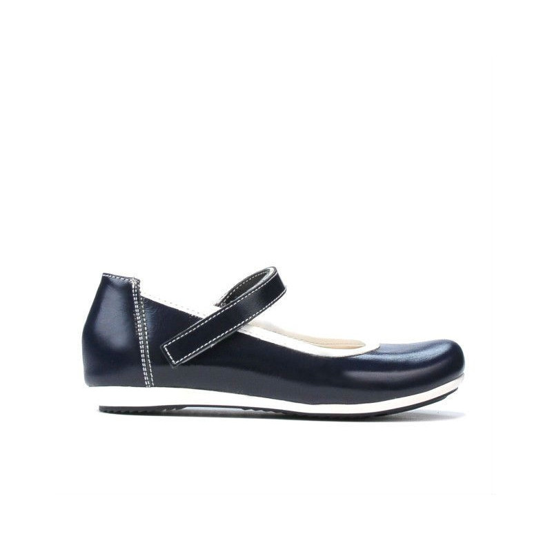Zapatos infantiles 151 charol índigo