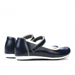Zapatos infantiles 151 charol índigo