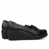 Zapatos casuales mujer 686 negro