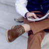 Zapatos casuales / elegantes para hombres 847 marrón