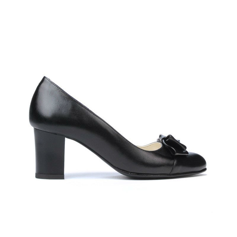 Zapatos elegantes mujer 1265 negro