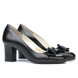 Zapatos elegantes mujer 1265 negro
