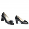 Zapatos elegantes mujer 1265 negro