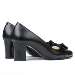 Zapatos elegantes mujer 1265 negro