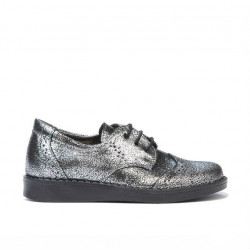 Zapatos niños pequeños 60c plateado nacarado