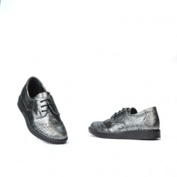Zapatos niños pequeños 60c plateado nacarado
