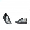 Zapatos niños pequeños 60c plateado nacarado