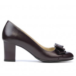 Zapatos elegantes mujer 1265 burdeos