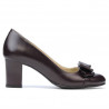 Zapatos elegantes mujer 1265 burdeos