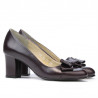 Zapatos elegantes mujer 1265 burdeos
