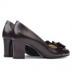 Zapatos elegantes mujer 1265 burdeos