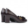 Zapatos elegantes mujer 1265 burdeos