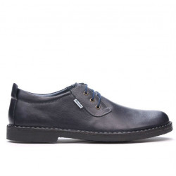 Zapatos casuales para hombre (tallas grandes) 7201-1m índigo
