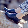 Zapatos casuales de mujer 683 a índigo