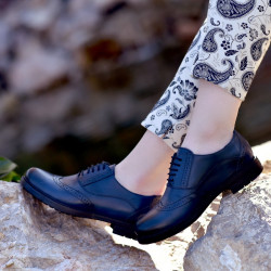 Zapatos casuales de mujer 683 a índigo