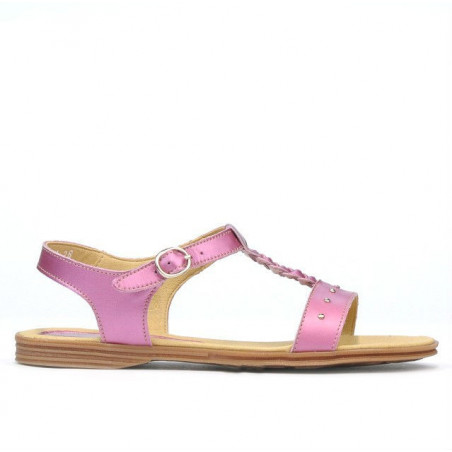 Sandalias de mujer 5011 rosa nácar